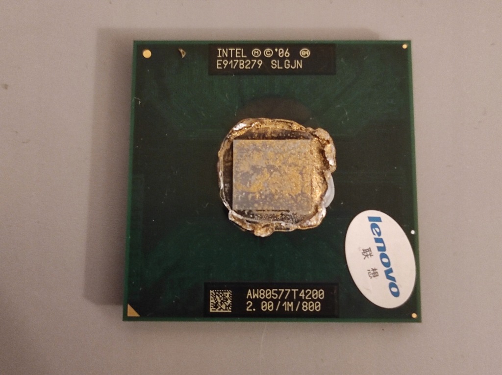 Procesor Intel Pentium T4200 2 GHz sprawny