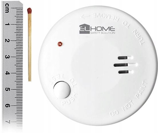 Czujnik dymu EL-HOME SD-10A4 MINI bateryjny