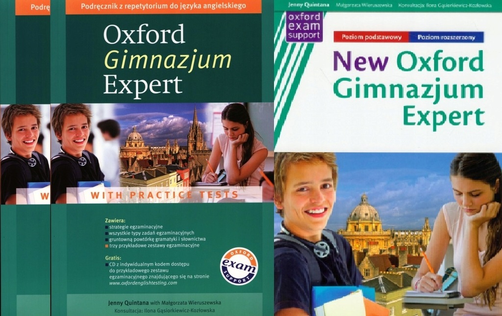 Oxford Expert repetytorium angielski gimnazjum