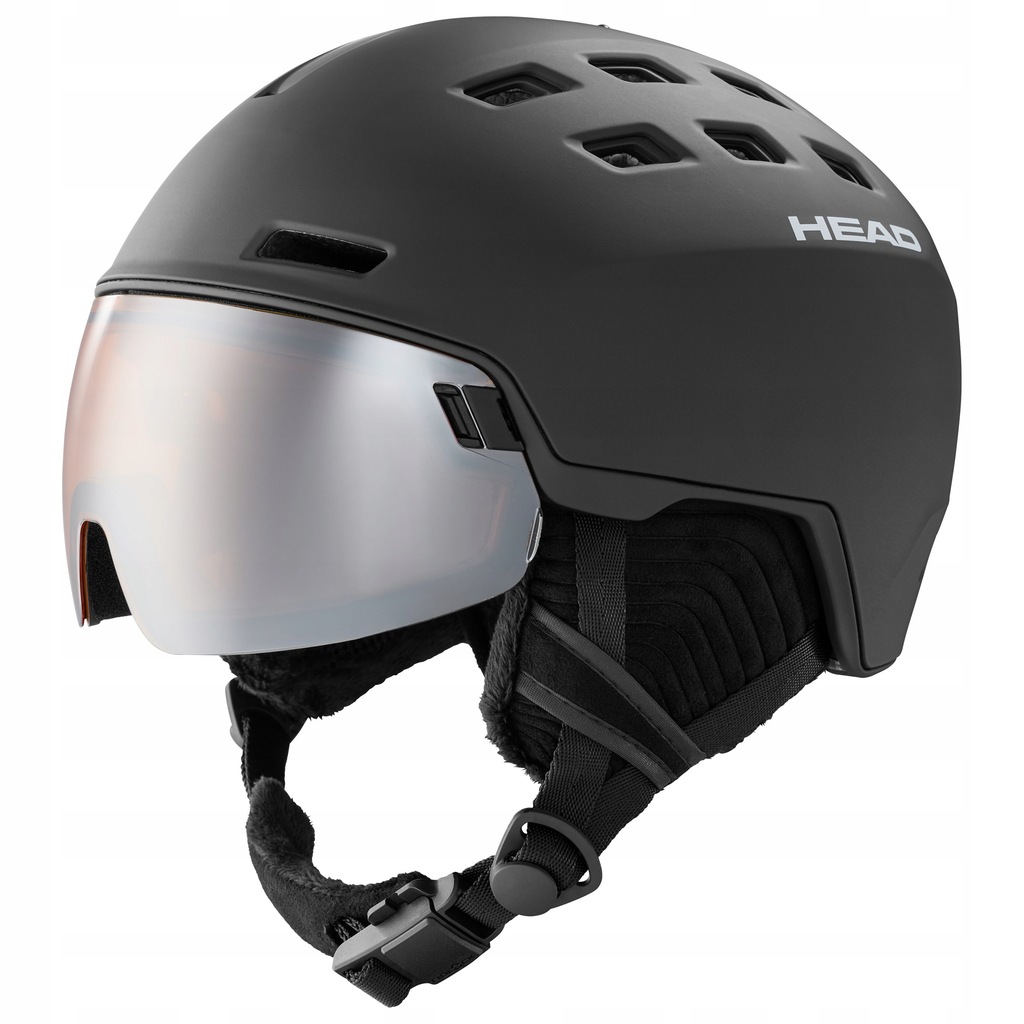 Head kask narciarski Radar black rozm. 60 - 63