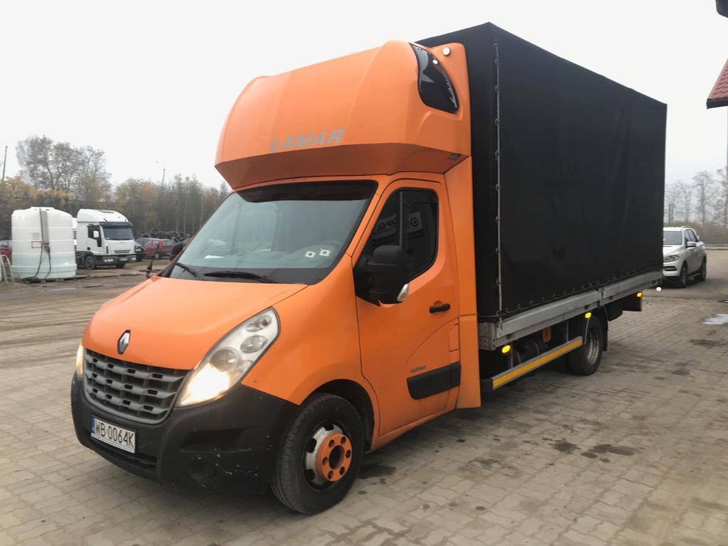 RENAULT MASTER, 10 PALET, BLIŹNIAK, SILNIK 2015