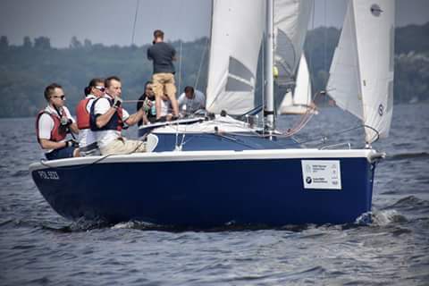 Trening  z załogą roostersailing.pl na Skippi 650