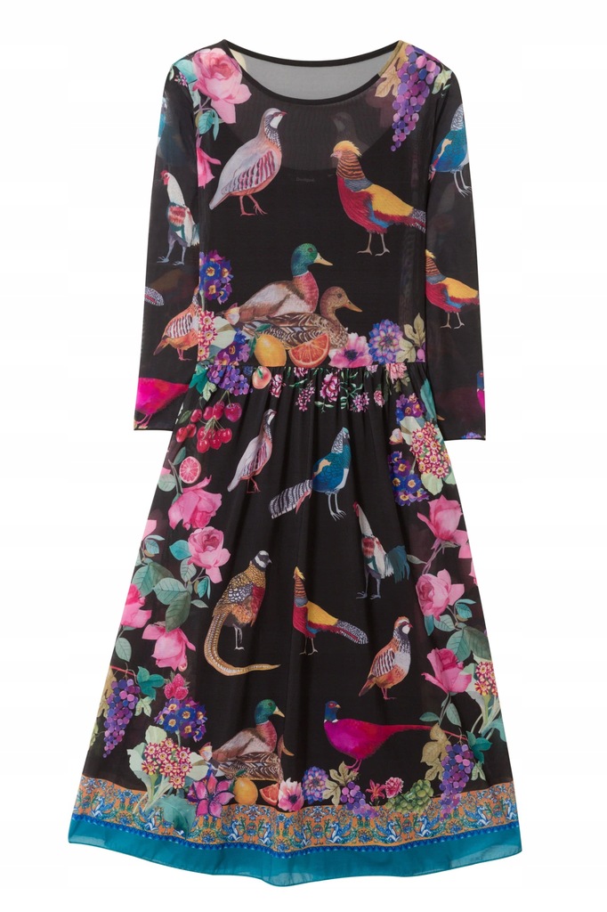 DESIGUAL VEST DUNIA sukienka we wzory S PH159 11139287689