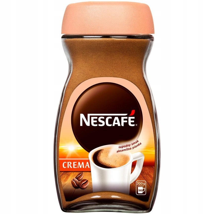 Kawa NESCAFE CREMA rozpuszczalna 200g