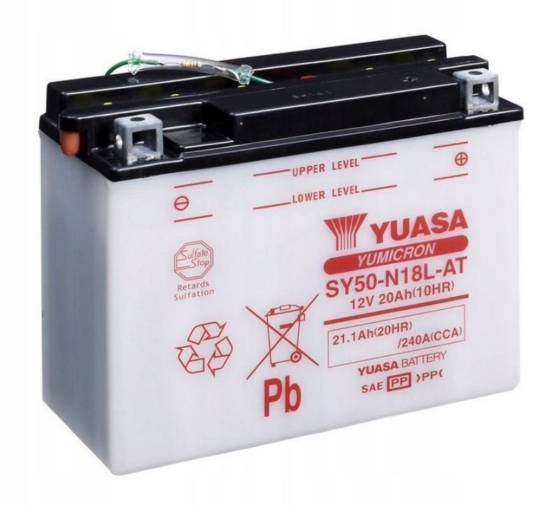 AKUMULATOR YUASA SY50-N18L-AT 12V 21,1AH 240A