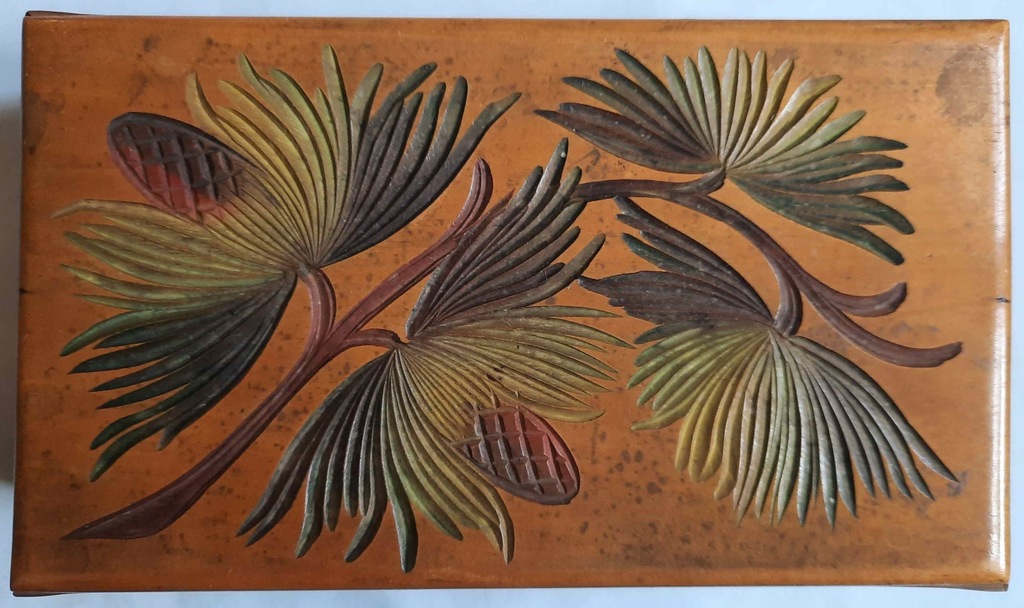 Stara Szkatułka Snycerka Góralska