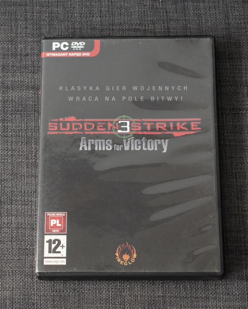 SUDDEN STRIKE 3 III - ARMS FOR VICTORY PC PL premierowa