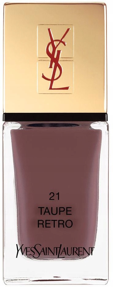 YSL La Laque Couture 21 Taupe Retro lakier do pazn