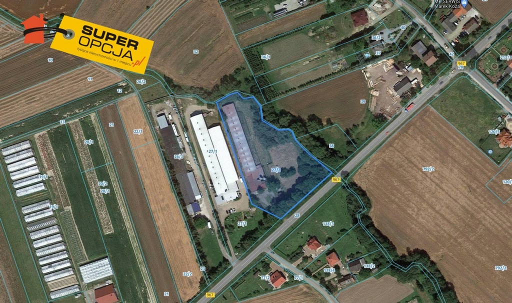 Działka, Nieznanowice, Gdów (gm.), 8600 m²