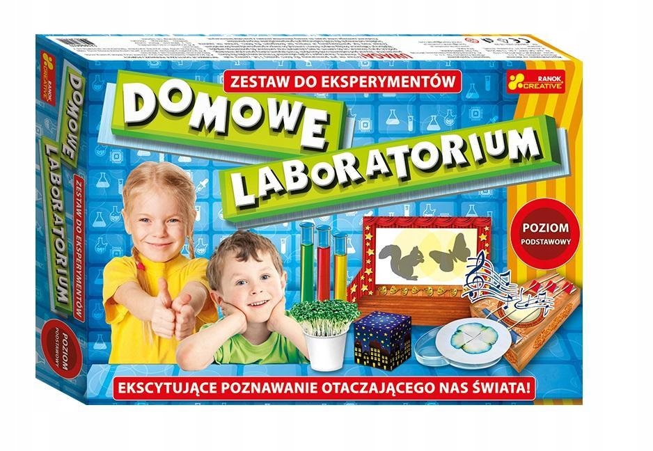 DOMOWE LABORATORIUM - POZIOM PODSTAWOWY