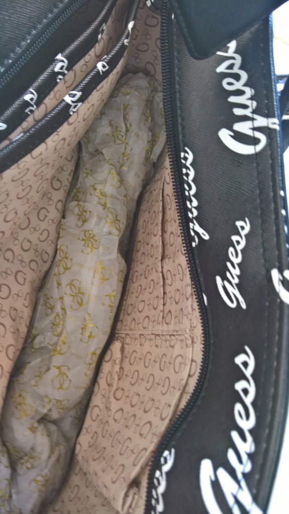 GUESS Los Angeles, duża torebka, Nowa, mały gratis GUESS Los Angeles, duża torebka, Nowa, mały gratis