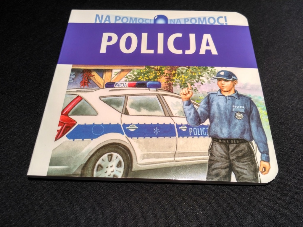 Książka W. Drabika - "Policja" z autografem