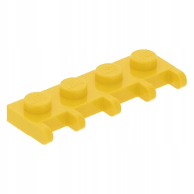 LEGO RUCHOME 1x4 ZAWIAS DO DACHU ŻÓŁTY 4315
