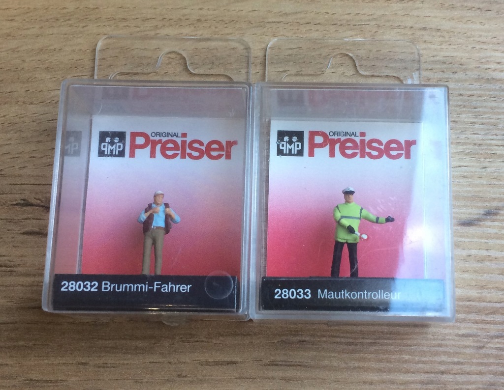 Preiser 2 x figurka HO 1:87