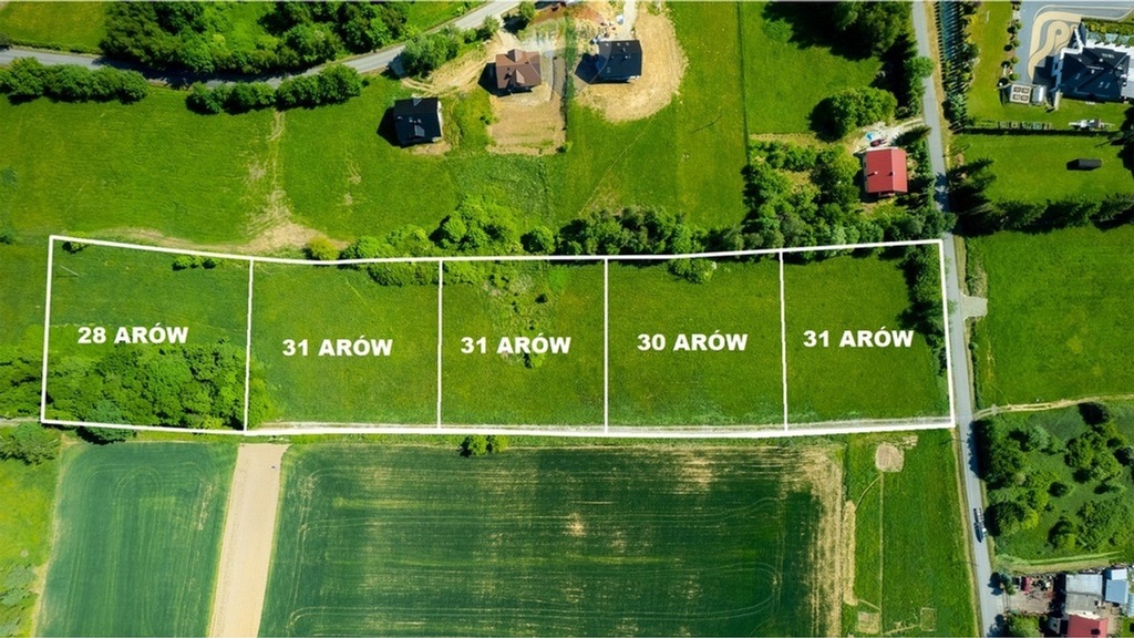 Działka, Czchów, Czchów (gm.), 3000 m²