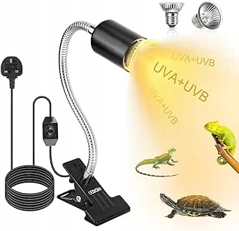 LAMPA GRZEWCZA DLA GADÓW LEDGLE UVA/UVB 25W+50W