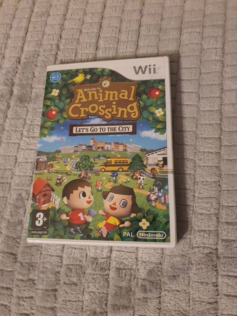 Animal Crossing Let's Go To The City Wii