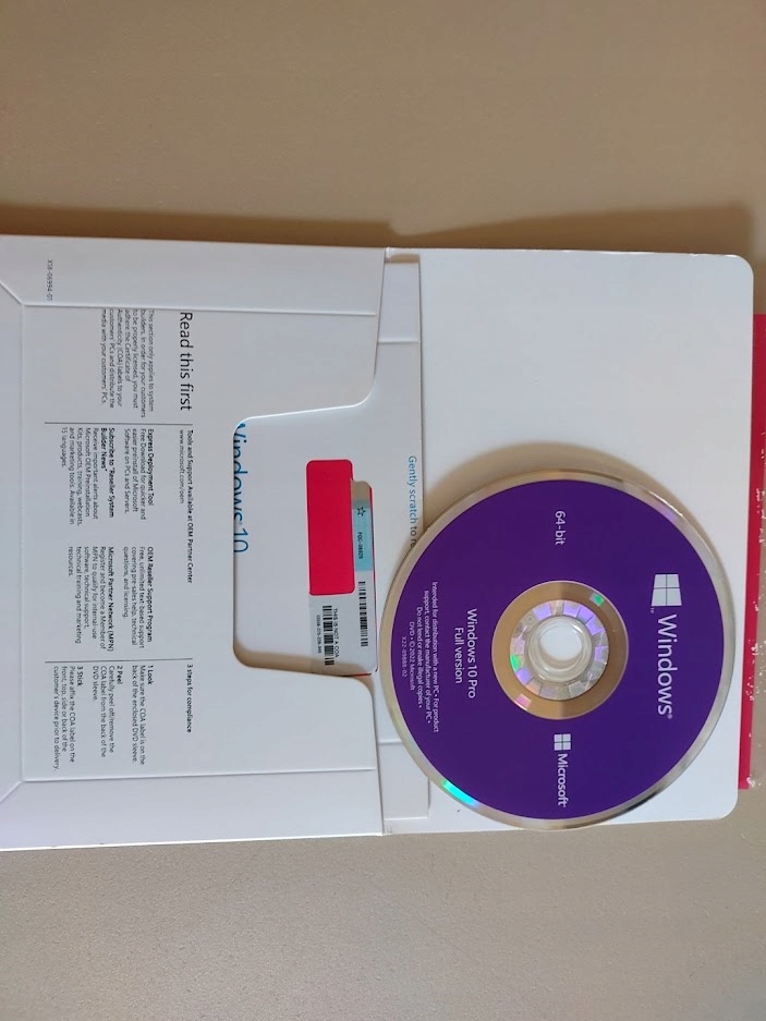 Windows 10 Pro Tylko Płyta DVD