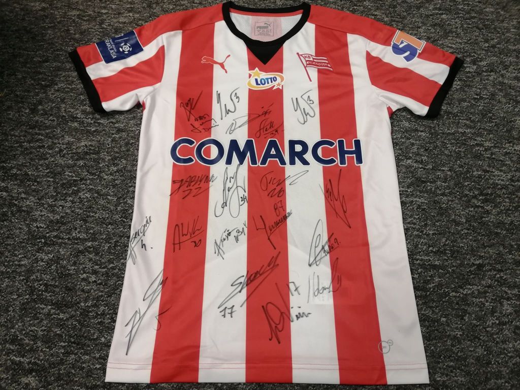 Gol - koszulka (Cracovia) z autografami