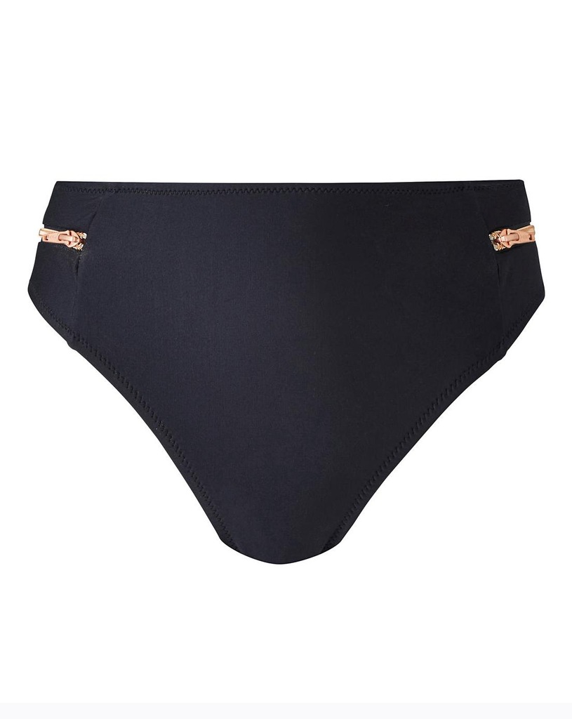 Majtki kąpielowe bikini Figleaves Curve Black r 44