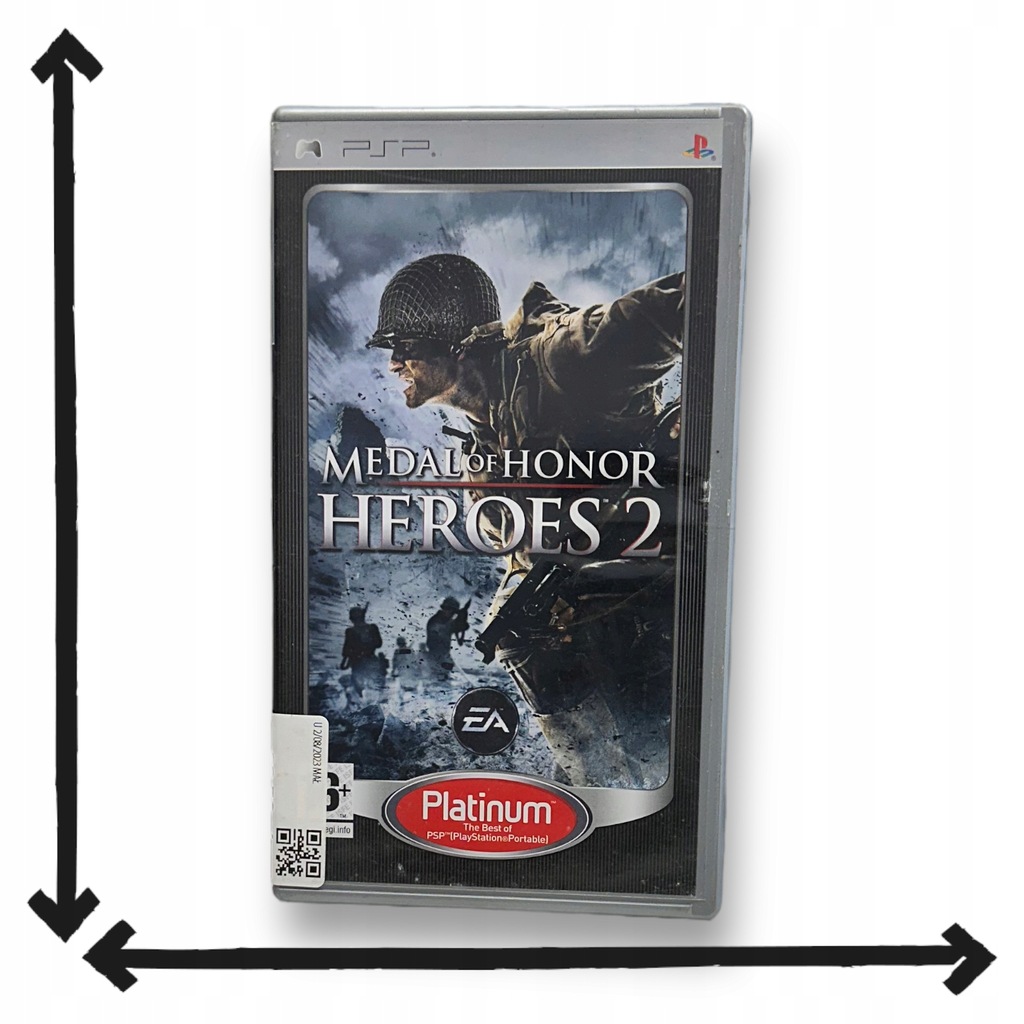 Medal of Honor Heroes 2 PSP Platinium