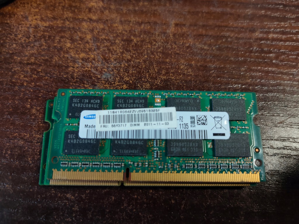 PAMIĘĆ DDR3 2RX8 4GB 10600S