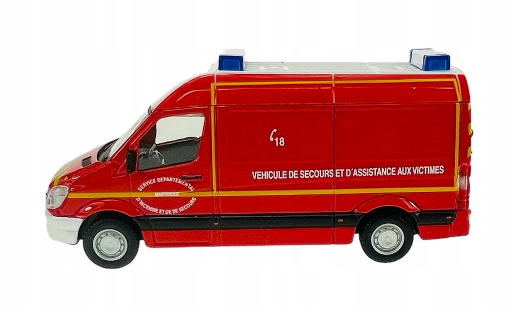 BBURAGO EMERGENCY MERCEDES SPRINTER STRAŻ 1:50