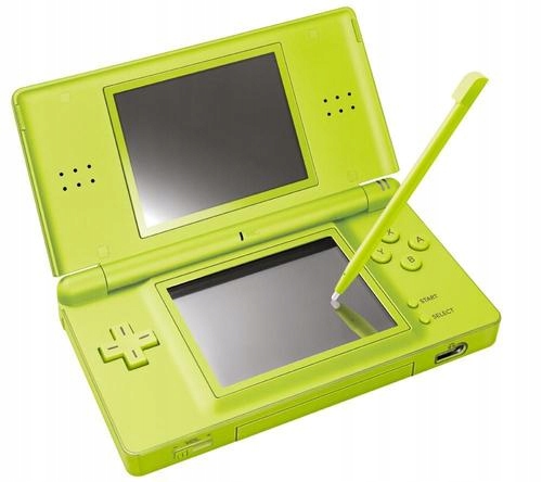 Konsola Nintendo DS Lite Lime Green Ładowarka