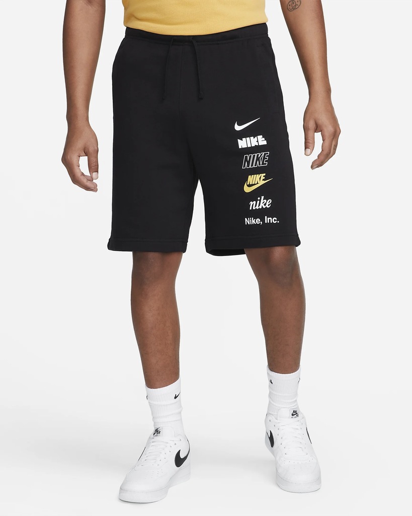 Nike Spodenki Męskie Club Fleece FB8830-010 M