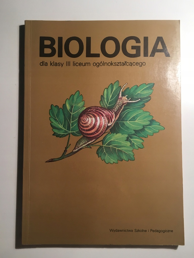 Biologia dla klasy III liceum Wiśniewski