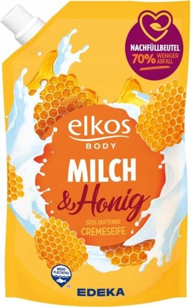 Elkos Milch & Honig Mydło w Płynie 750 ml Edek