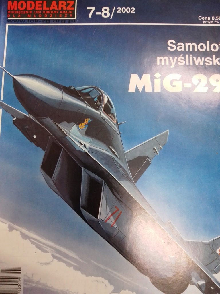 SAMOLOT MYŚLIWSKI MIG 29