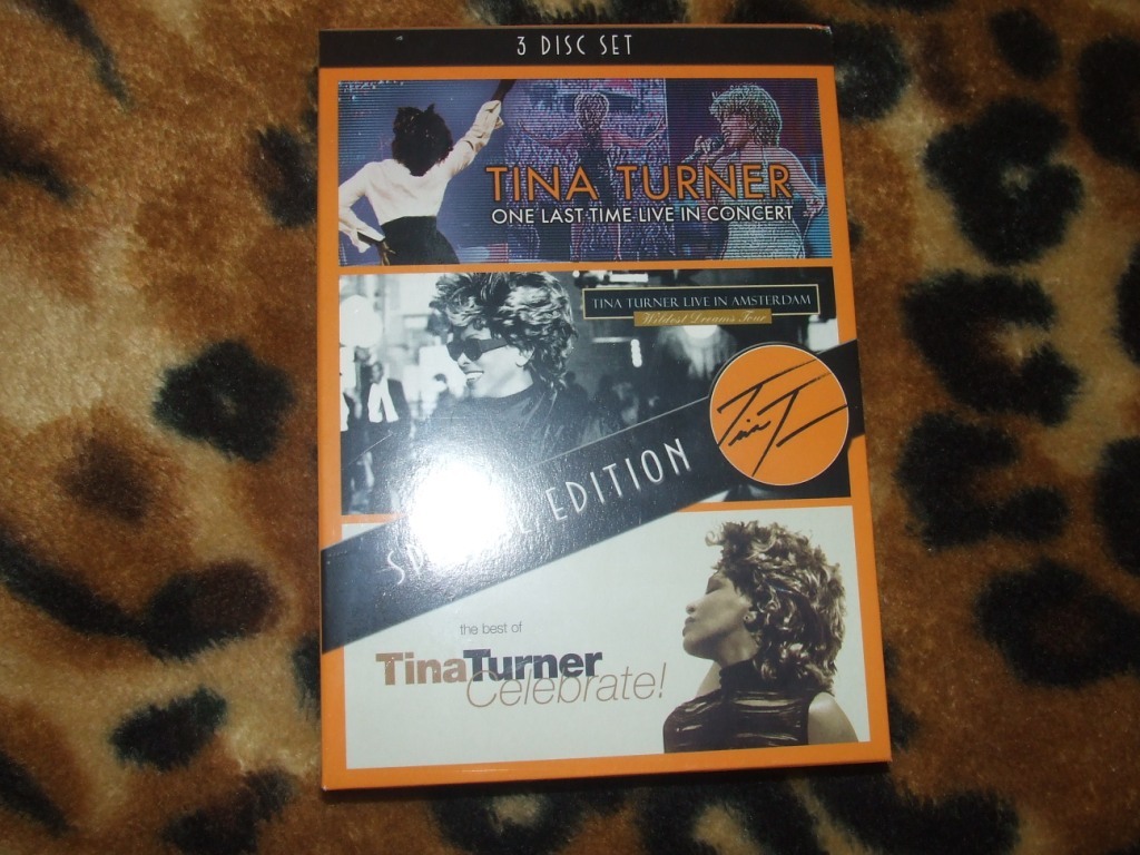 Tina Turner DVD One Last Time Amsterdam Celebrate