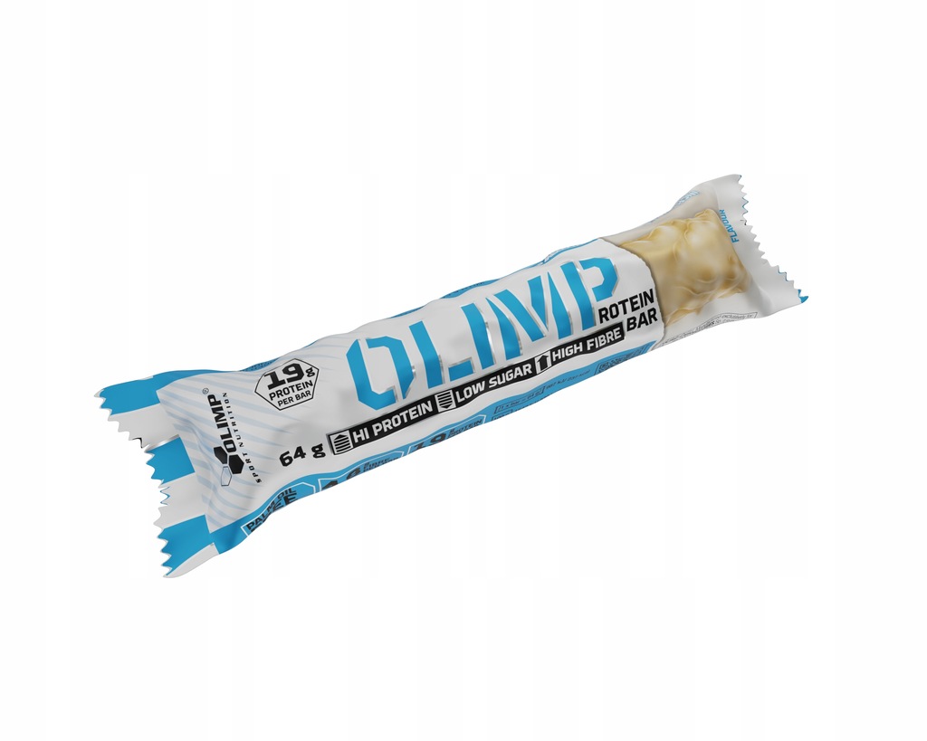 OLIMP PROTEIN BAR COOKIES 64g FIT BATON BIAŁKOWY