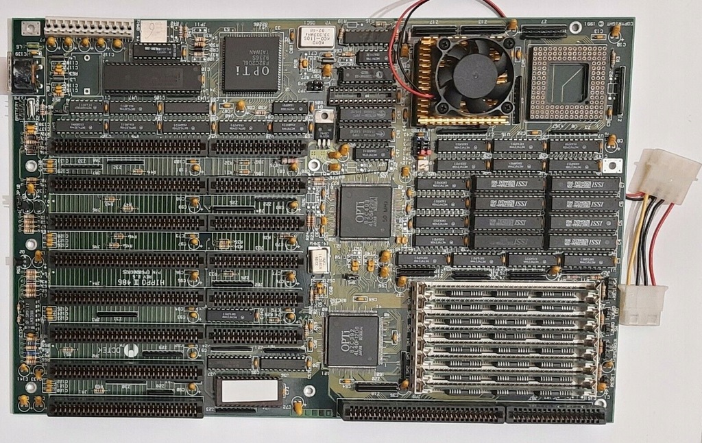 Octek Hippo II 2.5 ISA 486 Mainboard + Intel 80486