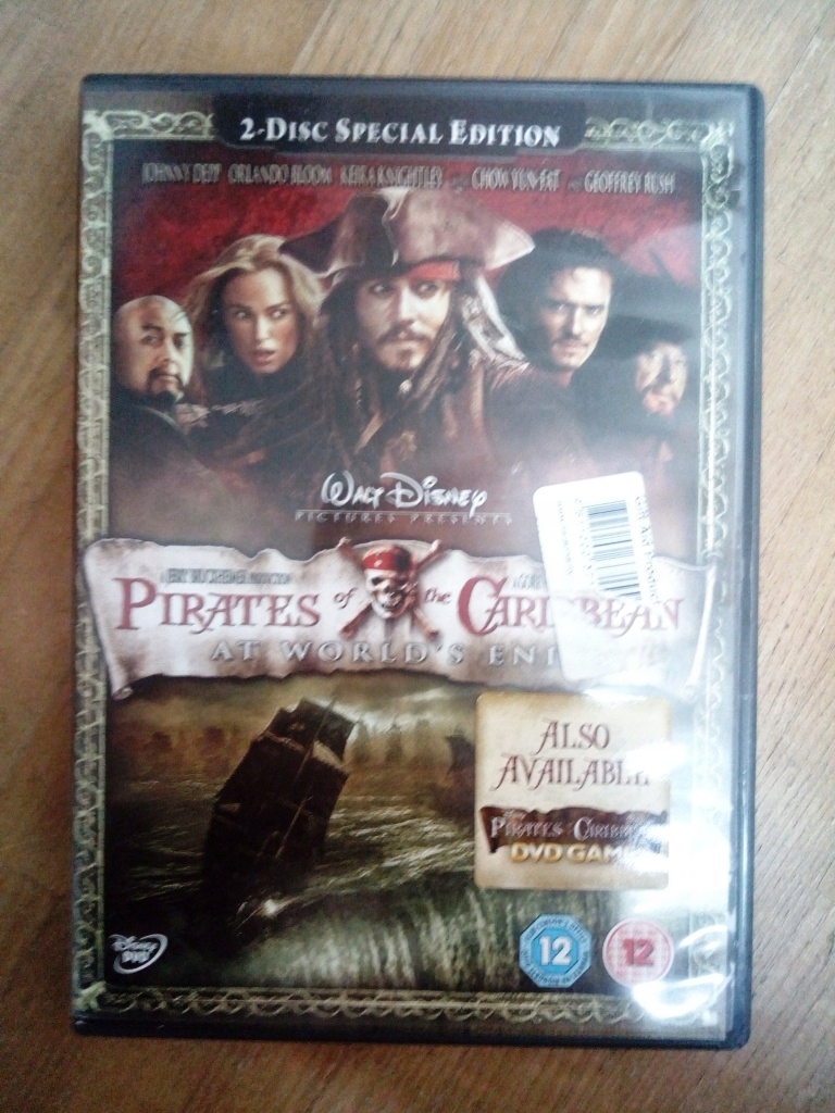 Pirates of the Carribean: At World's End DVD EN