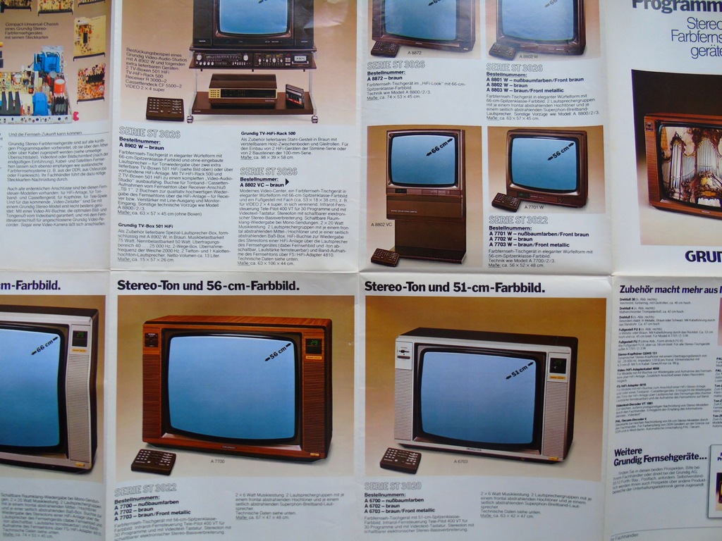 Купить Брошюра-каталог GRUNDIG TV Fernsehgerate 81/82: отзывы, фото, характеристики в интерне-магазине Aredi.ru