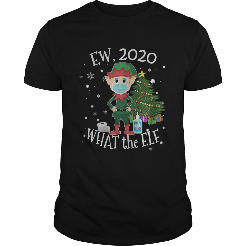Koszulka KOSZULKA Ew 2021 What The Elf Wear Mask Xmas Shirt