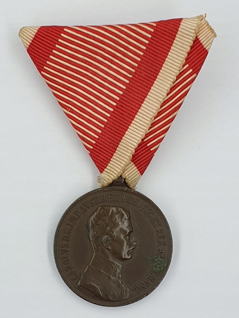 Medal Za Odwagę. Brązowy. Karol I 1916-1918