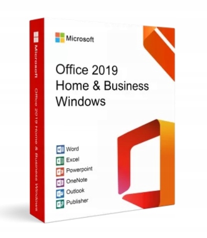 Microsoft Office Home & Business 2019 PL | Licencja BOX WIECZYSTA | GRATIS