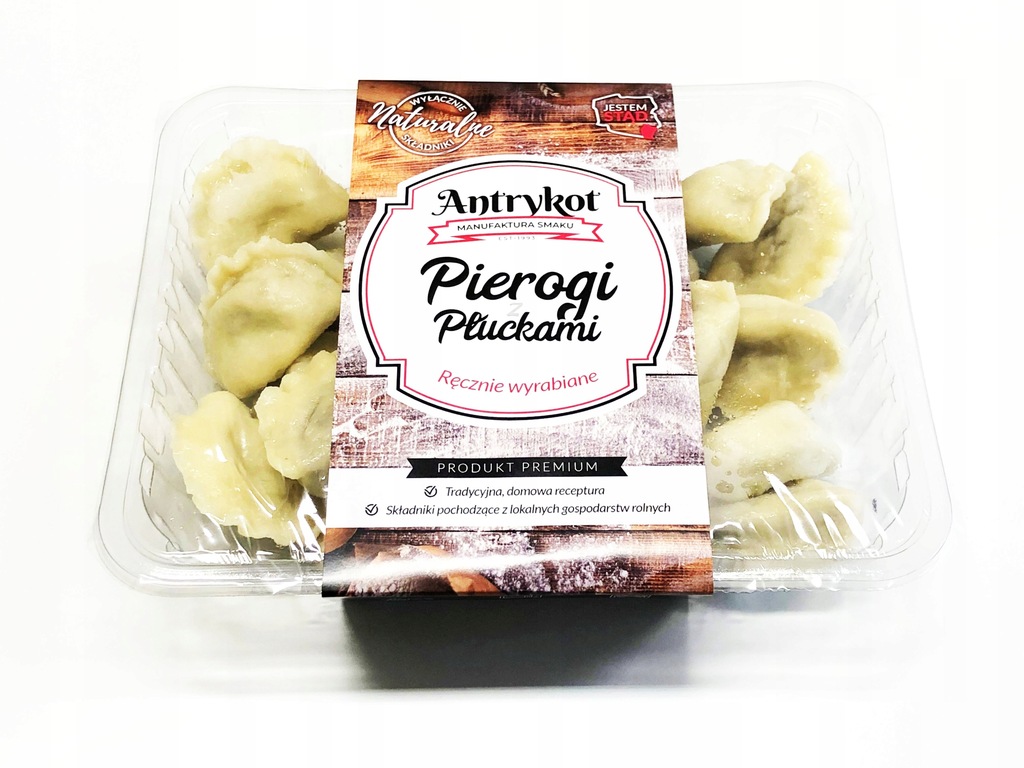 Pierogi z płuckami 500g od AMS