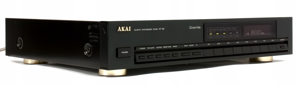 AKAI AT-52 SMUKŁY TUNER RADIOWY FM STEREO