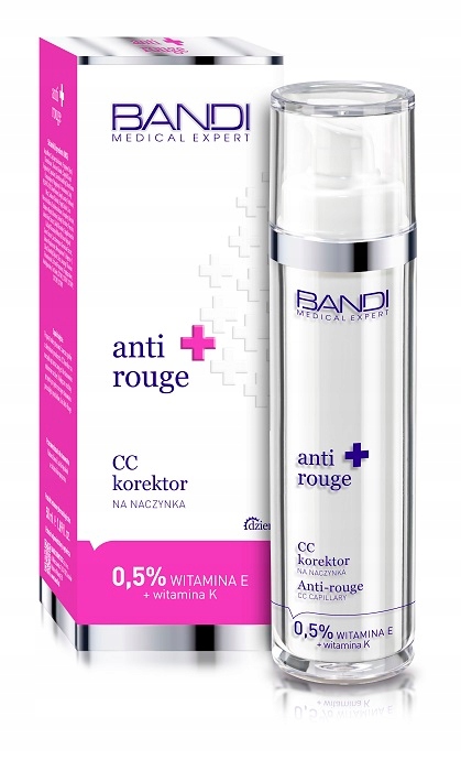 Bandi Anti Rouge CC 50ml korektor na naczynka