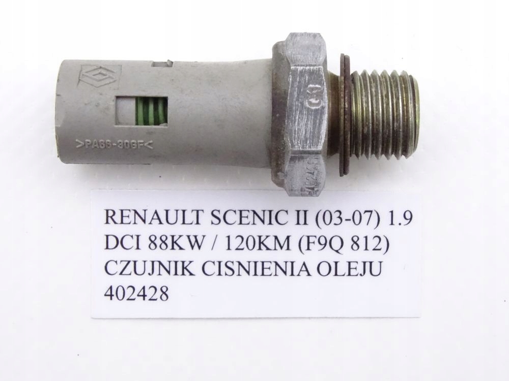 Renault Scenic Ii 1.9 Dci Czujnik Ciśnienia Oleju - 7655522393 - Oficjalne Archiwum Allegro