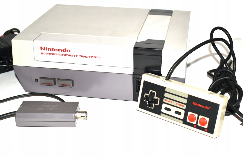 NINTENDO NES Kompletny Zestaw