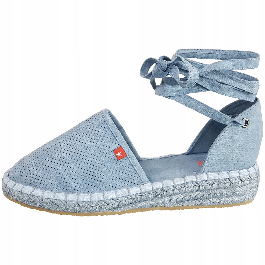 Sandały Big Star espadryle niebieskie DD274a188 40