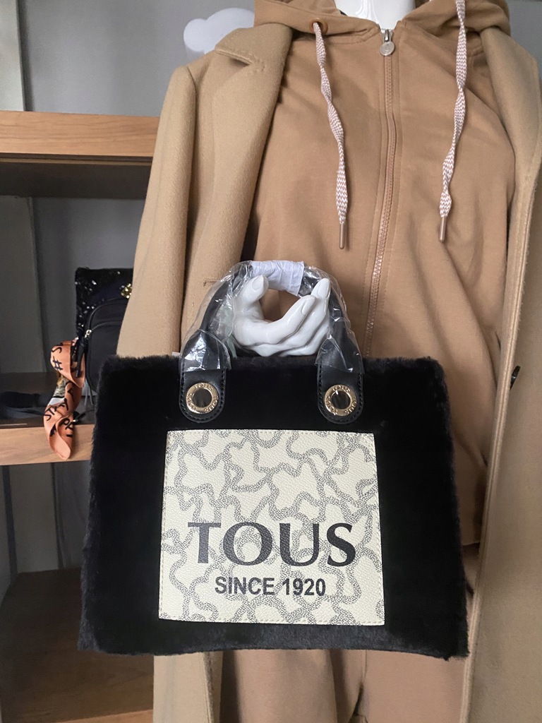 Torebka Tous Amaya Kaos Icon Fur Shopping M