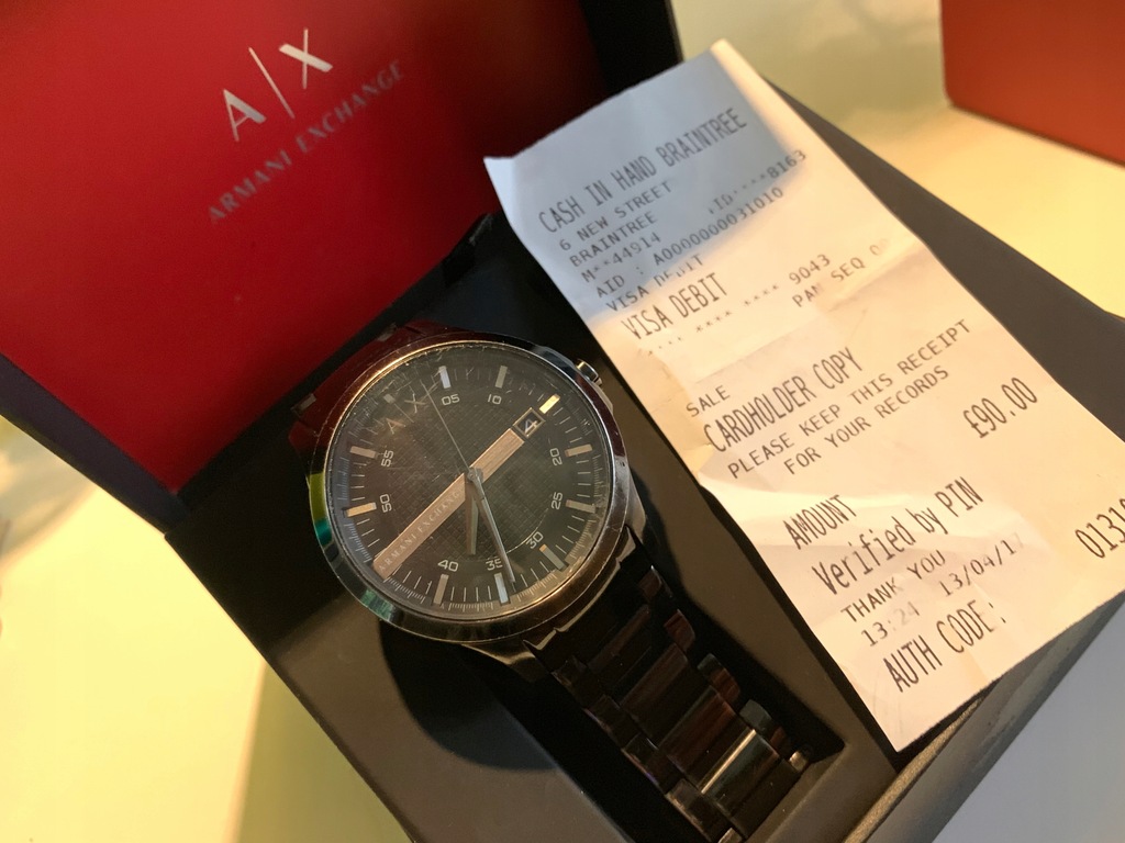 Zegarem Armani Exchange AX7101 - Ceramiczny