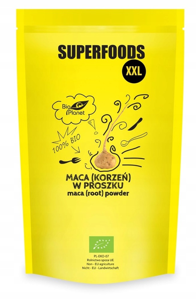 MACA (KORZEŃ) W PROSZKU BIO 750 g - BIO PLANET BIO PLANET - seria SUPERFOOD