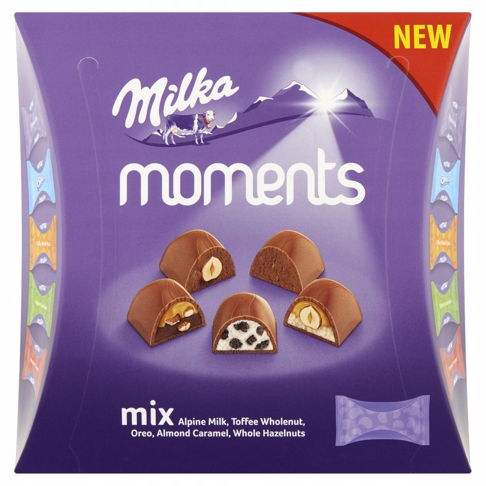 Купить Milka Moments Смесь шоколадных конфет разные вкусы 97 г: отзывы, фото, характеристики в интерне-магазине Aredi.ru